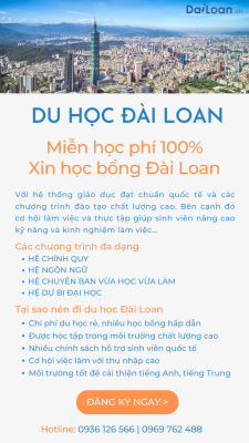 Du hoc dai loan mien 100 hoc phi xin hoc bong dai loan