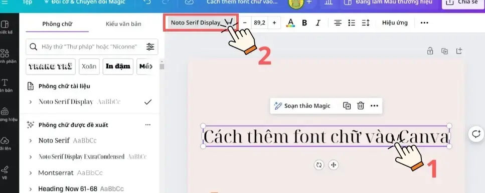 Hướng Dẫn Sử Dụng Font Chữ Viết Hoa Tiếng Việt Trong Canva - Tối Ưu Hóa Thiết Kế Đồ Họa