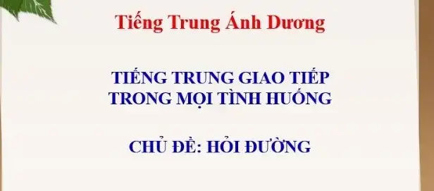 Khám Phá Tiếng Trung Ánh Dương - Hành Trình Học Tập Đầy Thú Vị